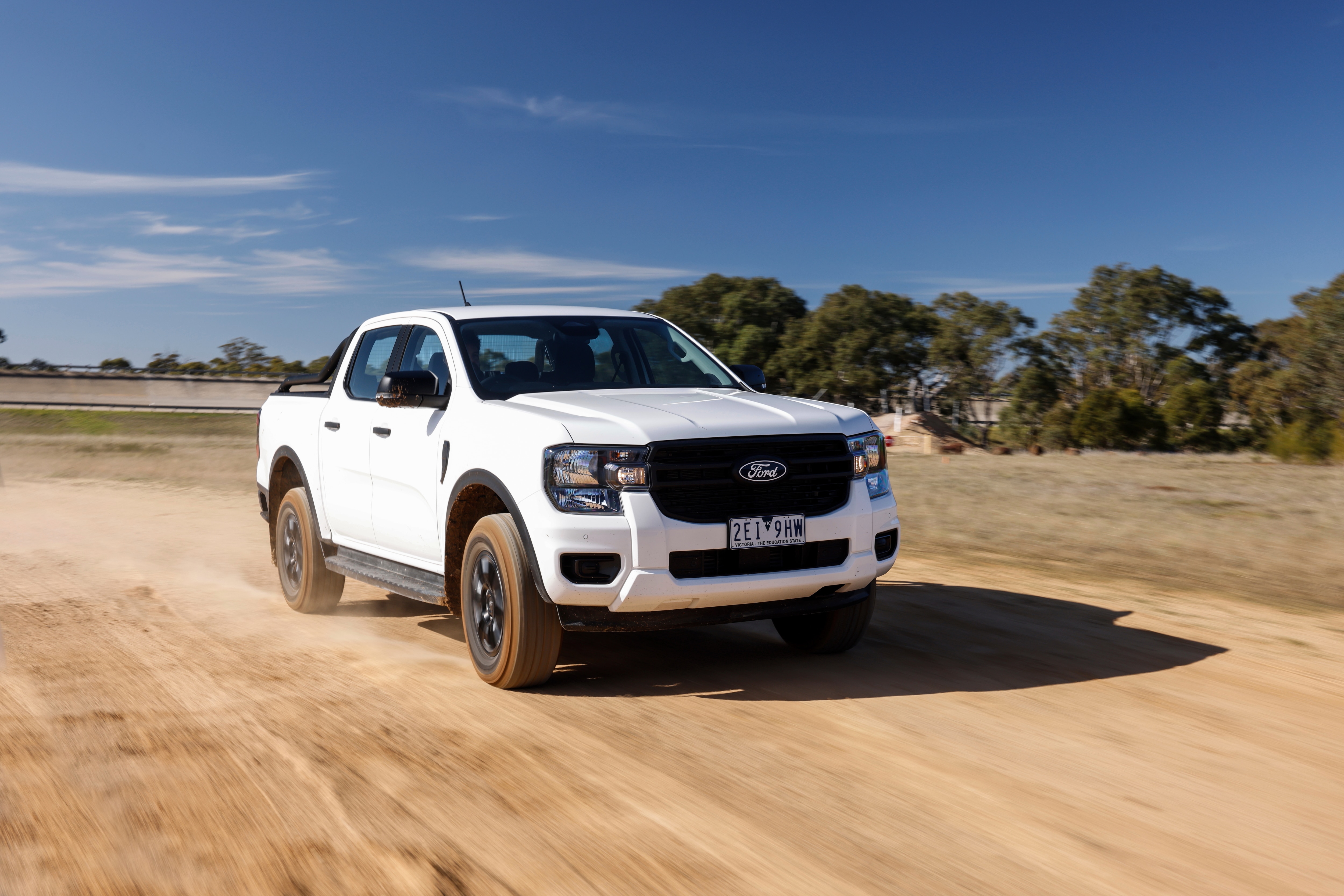 Australian-spec Ranger Black Edition shown. Not all vehicle variants or features will be available in all countries. Actual specifications for each country will be published prior to launch in that country.